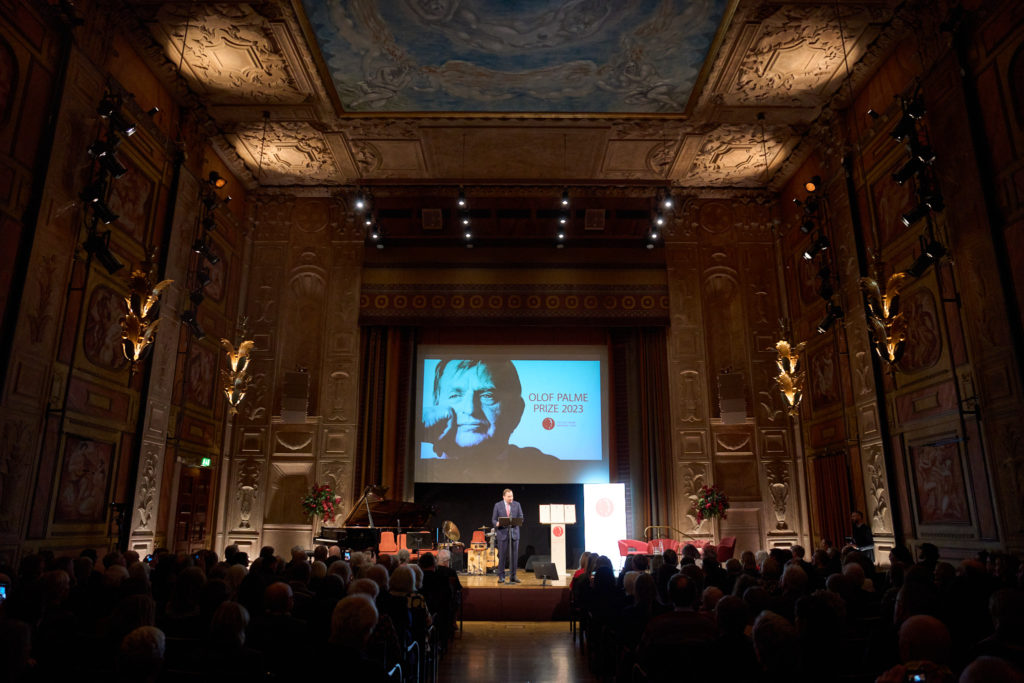 Olof Palme Prize 2023 to Marta Chumalo, Eren Keskin and Narges Mohammadi